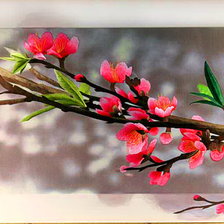 Схема вышивки «сакура»