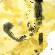 Схема вышивки «девушка»