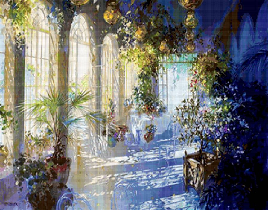 солнечный художник 10 - живопись, дети, цветы, картины, красота женщины, фэнтези, девушка - предпросмотр