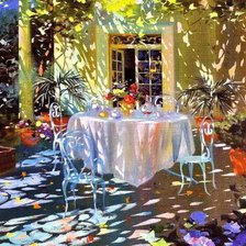 Схема вышивки «солнечный художник 15»