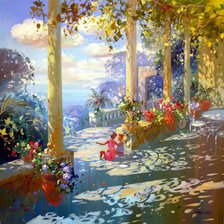 Схема вышивки «солнечный художник  22»