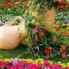 Схема вышивки «цветы»