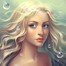 Схема вышивки «Незнакомка»