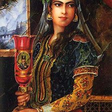 Схема вышивки «женский образ-24»