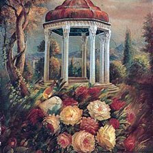 Схема вышивки «розы-98»