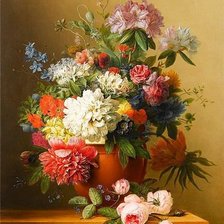 Схема вышивки «букет-0700»