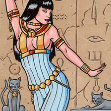 Схема вышивки «девушка»