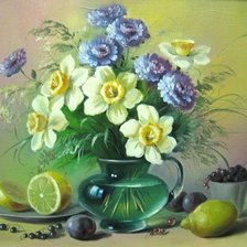 Схема вышивки «букет»