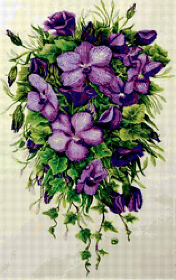 орхидея - цветы, орхидея, букет - предпросмотр