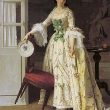 Схема вышивки «девушка-2»