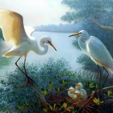 Схема вышивки «Семейка»