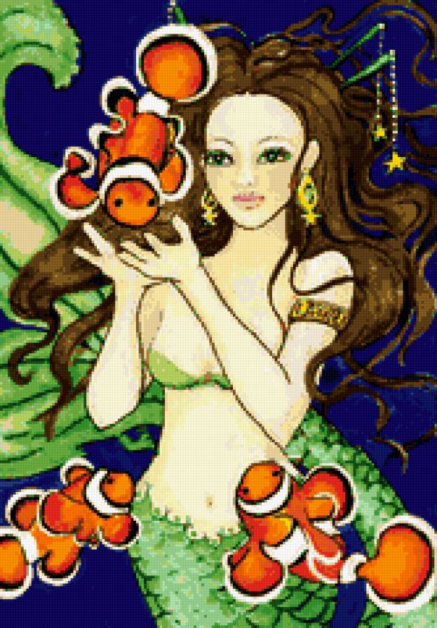 русалка - рыбы, мифология, девушка, образ, миф, русалки, сказка, русалочка - предпросмотр