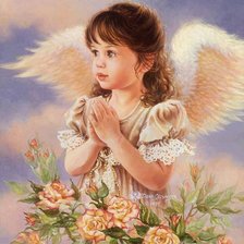 Схема вышивки «серия "ангелы"»