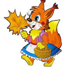 Схема вышивки «белочка»