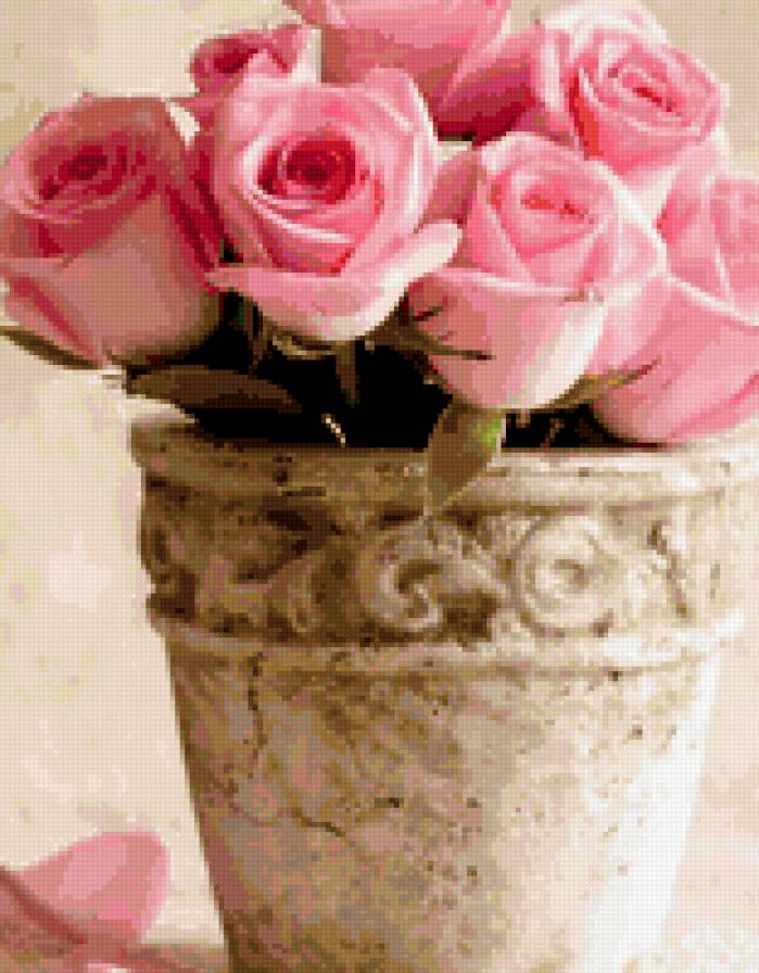 розы - букет, роза, цветы - предпросмотр