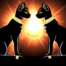 Схема вышивки «кошки»