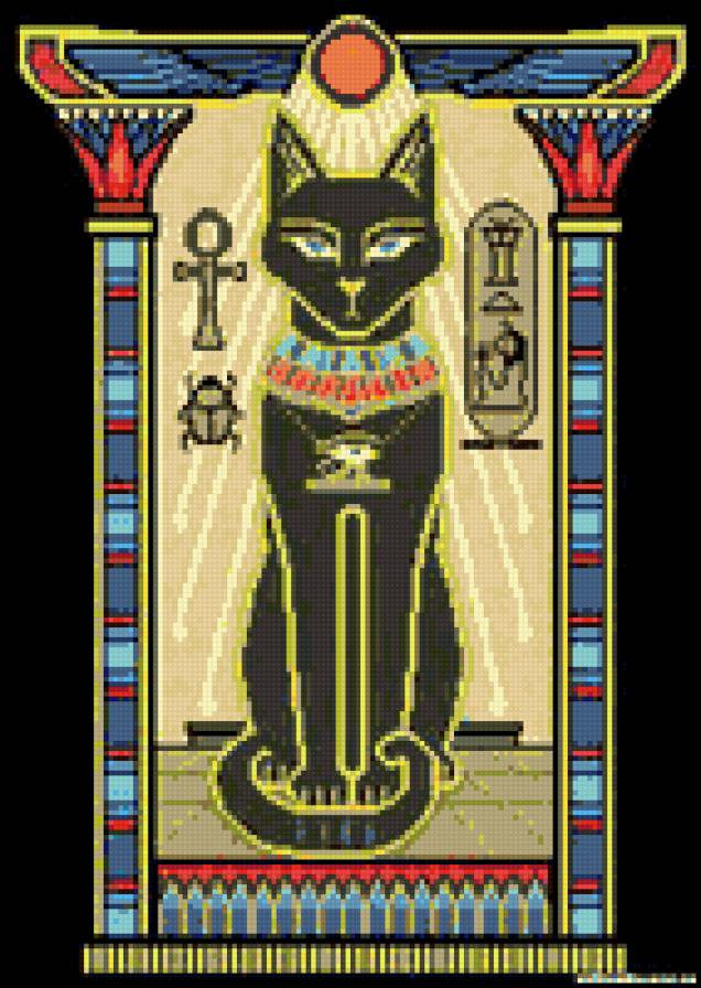 кошка - зверь, кошки, хищник, кошка, египет - предпросмотр