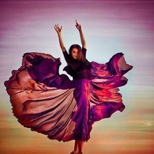 Схема вышивки «девушка»