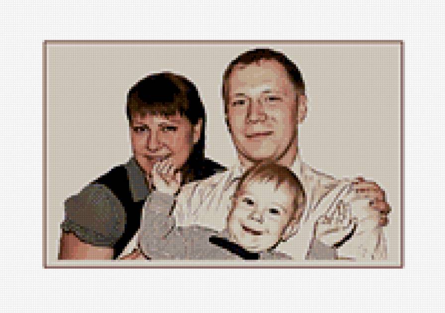 семейное фото - портрет - предпросмотр