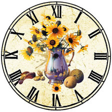 Схема вышивки «часики»