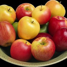 Схема вышивки «яблоки»