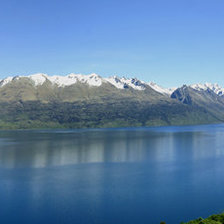 Схема вышивки «Горы»