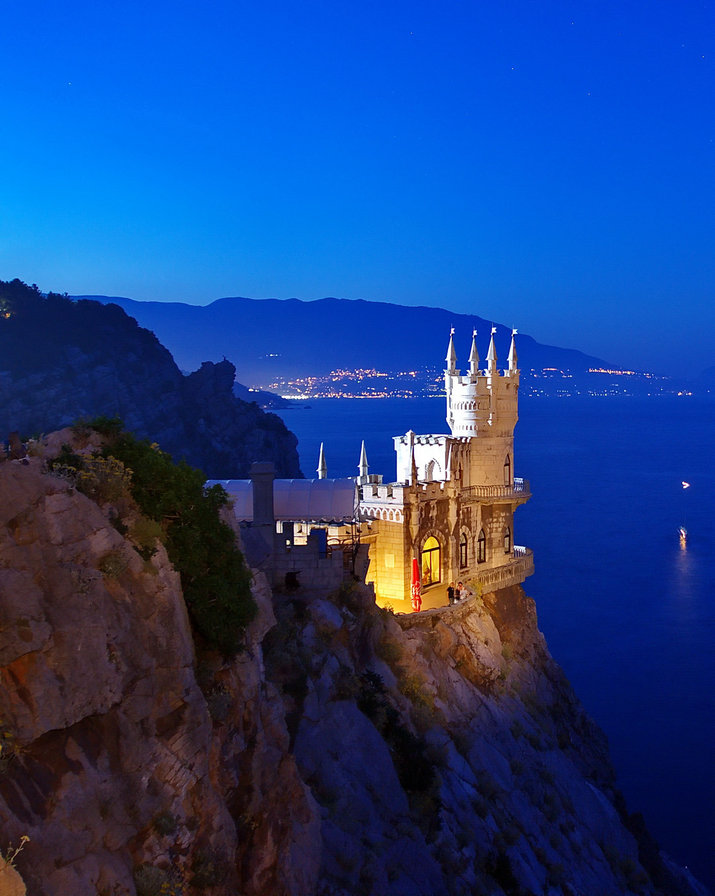 Ласточкино гнездо - ялта, море - оригинал