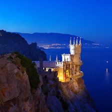 Схема вышивки «Ласточкино гнездо»