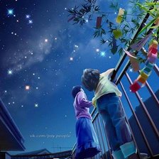 Схема вышивки «звездное небо»