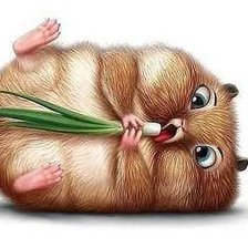 Схема вышивки «Обжорка»