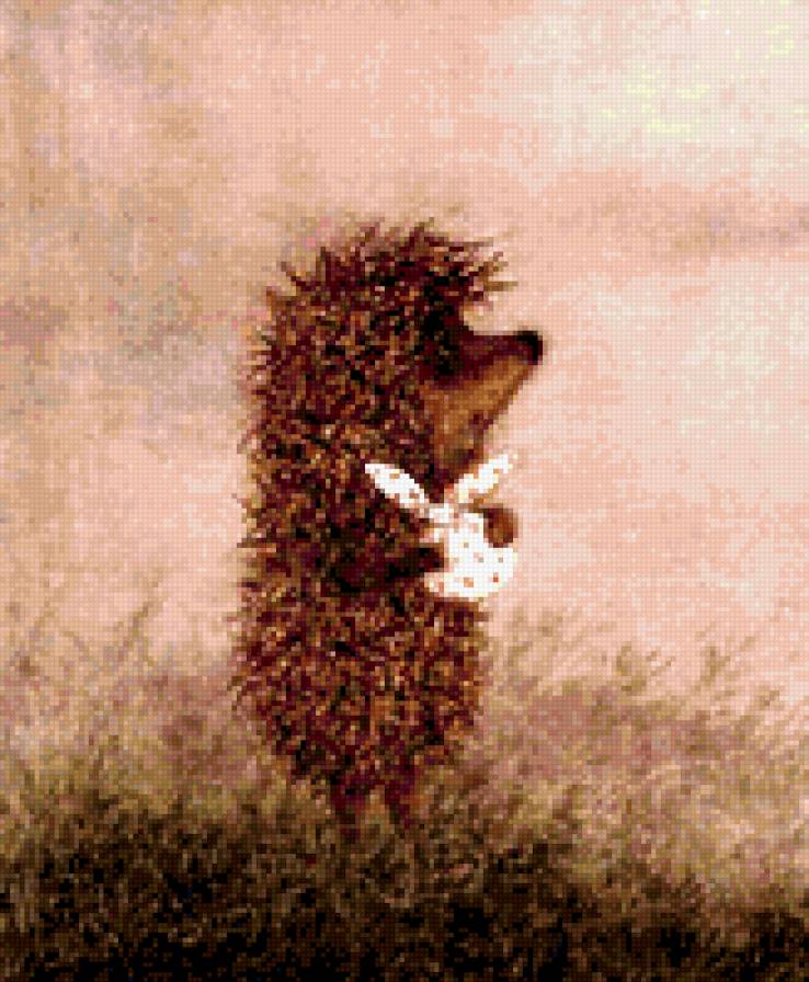 Ёжик в тумане - ежик, мультфильм - предпросмотр