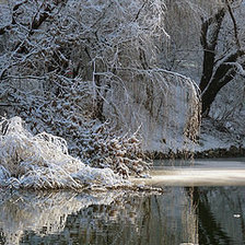 Схема вышивки «зима»