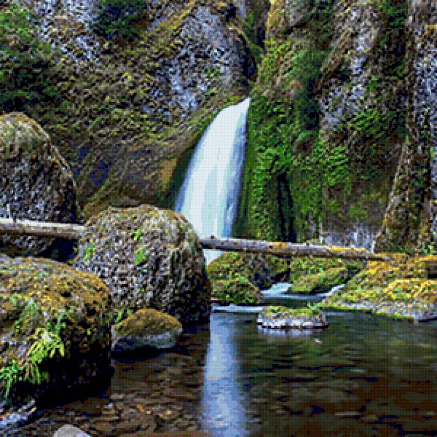 водопад - предпросмотр