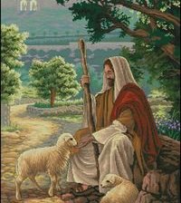 Схема вышивки «паломник»