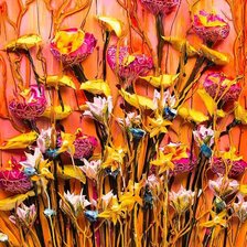 Схема вышивки «Цветы»