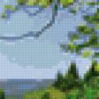 Предпросмотр схемы вышивки «пейзаж» (№363346)