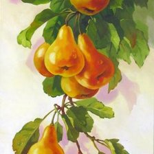 Схема вышивки «груши»