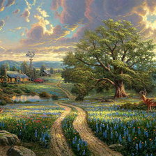 Схема вышивки «картина»