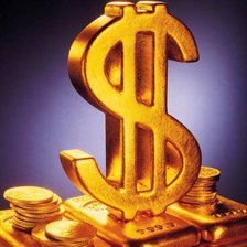 Схема вышивки «Доллар»