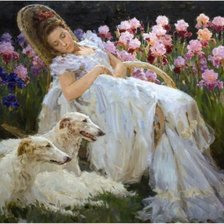 отдых в саду