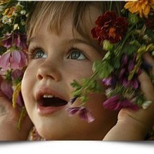 Схема вышивки «девочка»