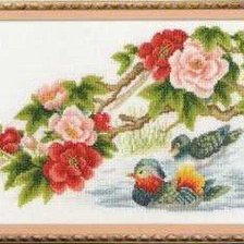 Схема вышивки «утки»