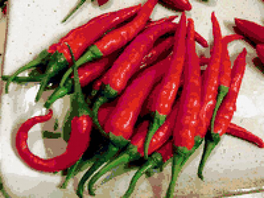 натюрморт на кухню - перцы, на кухню, натюрморт - предпросмотр