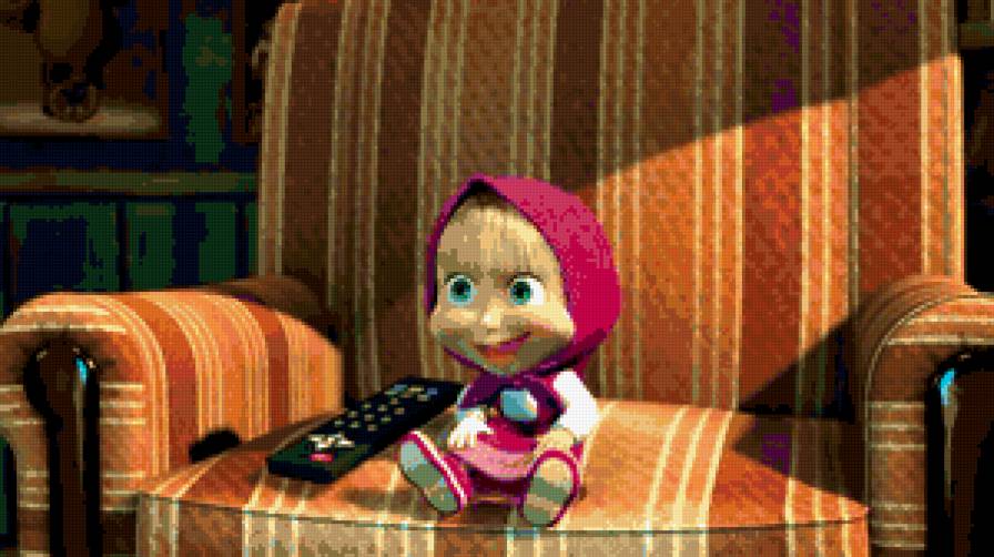 Маша и Медведь Засмотрелась - детям - предпросмотр