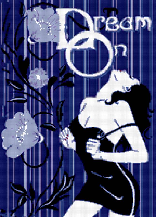 девушка - образ, женщина, портрет, картина - предпросмотр