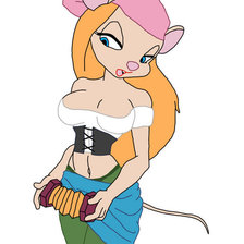 Схема вышивки «мышка»