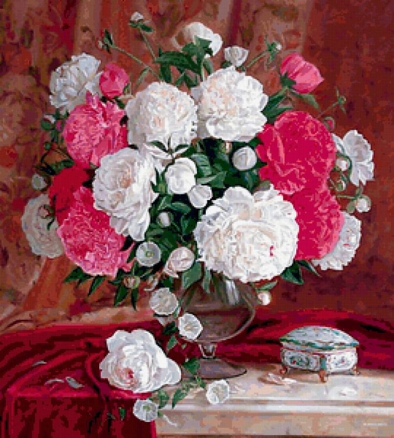 Шикарный букет - пионы, букет - предпросмотр