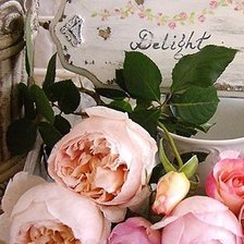 Схема вышивки «розы»