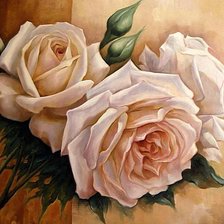 Схема вышивки «Розы»