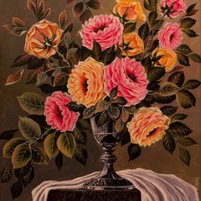 пионы в вазе